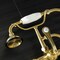 Kingston Brass AE51T7 7-Inch Adjustable Wall Mount Tub Faucet with Hand Shower, Brushed Brass AE51T7 - alternate 2